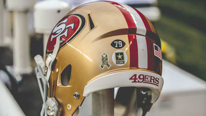 If you stop by the 49ers museum before the game, you can view the helmet I  painted on display in the Trending Gallery. : r/49ers