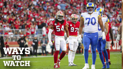 Ways to Watch and Listen: San Francisco 49ers vs. Los Angeles Rams (Week 2)