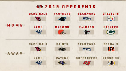 2019 49ers Schedule Wallpapers - Niners Nation