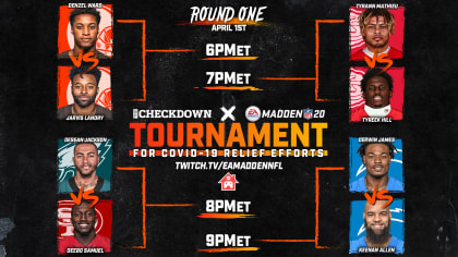 NFL - The Checkdown x Madden 20 Semifinals are LIVE right now! Stream live  on Twitch: twitch.tv/eamaddennfl