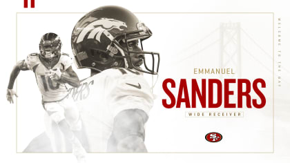 Emmanuel Sanders Embracing New Scenery (And Number) in San Francisco