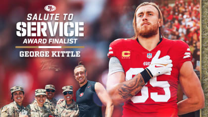 NFL Salute to Service award finalists: Hurst, Kittle, Rivera - The San  Diego Union-Tribune