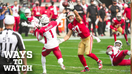 Ways to Watch and Listen: San Francisco 49ers vs. Los Angeles Rams