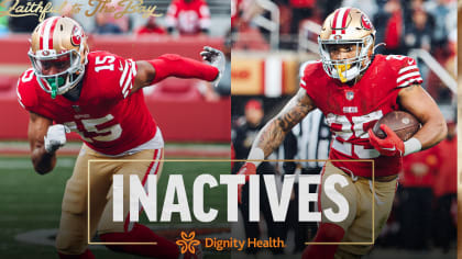 49ers inactives: Nick Bosa and Deebo Samuel are ACTIVE - Niners Nation