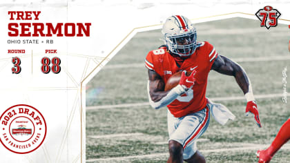 Trey Sermon scouting report: 2021 NFL Draft profile and fantasy football  projections - DraftKings Network