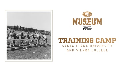 San Francisco 49ers Sierra College Training Camp AJD USA Made 