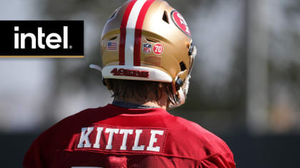 70 on 49ers helmet