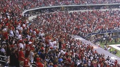 Dallas Cowboys outnumber 49ers fans at AT&T Stadium