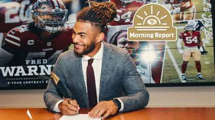 Fred Warner contract: 49ers sign LB to $95 million extension - Sports  Illustrated