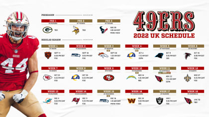 2019 49ers Schedule Wallpapers - Niners Nation