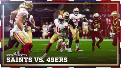 Saints vs. 49ers live stream: How to watch Week 12 NFL matchup online -  DraftKings Network