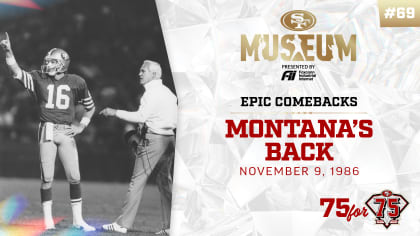 Joe Montana's epic 1989 playoff run