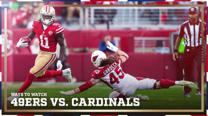 49ers vs. Cardinals: How to watch, stream, and listen to the Week 4 matchup