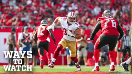 49ers vs. Buccaneers Game Time, Spread, Channel, Announcers - The