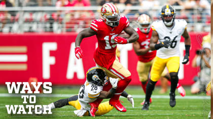 49ers vs Steelers live stream: How to watch NFL week 1 online