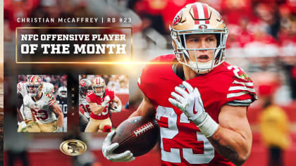 Christian McCaffrey earns September NFC offensive player of the month - NBC  Sports