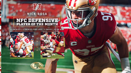 Nick Bosa Named NFC Defensive Player of the Week