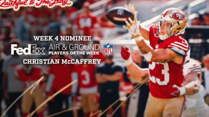 Christian McCaffrey named NFC Offensive Player of the Month