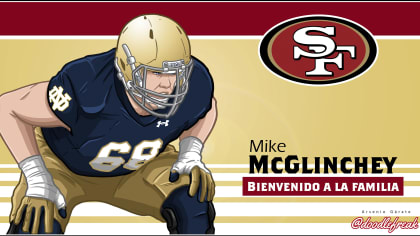 49ers draft Notre Dame offensive tackle Mike McGlinchey