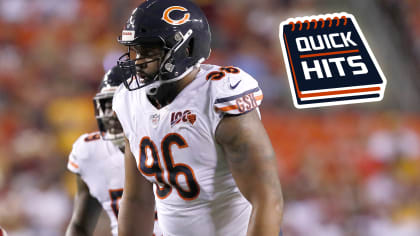 Akiem Hicks' return from injury would be huge for Bears defense