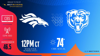 What TV channel is Broncos-Bears on today? Live stream, how to