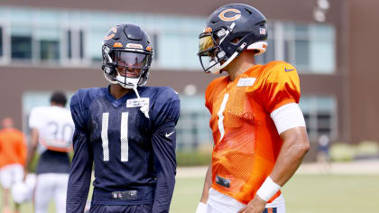 Chicago Bears wide receiver Darnell Mooney (11) during a preseason