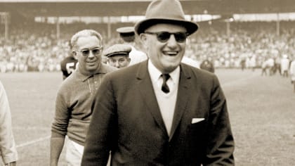 George Halas  NFL coach, Chicago Bears, Pro Football Hall of Fame