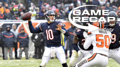 Trubisky gets few chances as Bears fall to Browns