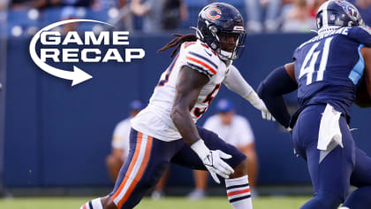 Bears offense found success in screen game vs. Titans