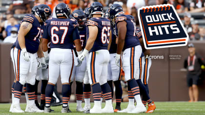 Bears offensive coordinator Luke G  impressed with offensive line's  growth