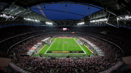 Tottenham Hotspur stadium is packed as the NFL release footage for Oakland  Raiders Chicago Bears