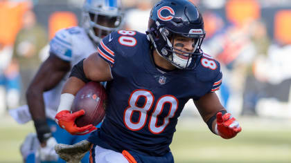 December 23, 2018: Chicago Bears tight end Trey Burton (80) prior