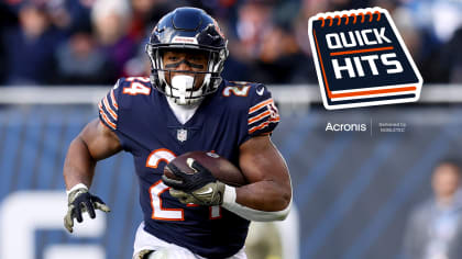 OFFICIAL: Chicago Bears activate RB Khalil Herbert, place CBs