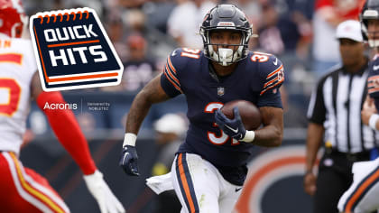 3 key offensive players return to practice for Chicago Bears