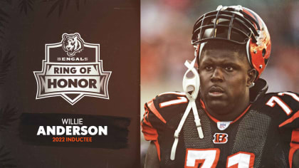 Willie Anderson joins Anthony Munoz in the Bengals Ring of Honor