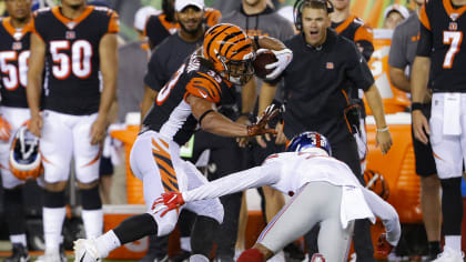 Big special teams plays, rookie safety Hill highlight Bengals preseason  loss to Giants