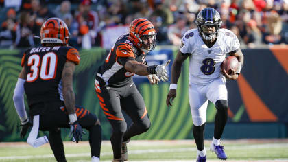 Ravens' Lamar Jackson is healthy this time and gets his shot to face the  Bengals in Cincinnati