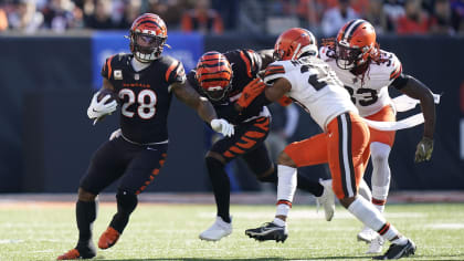 Bengals hope running game continues to build in second half of season