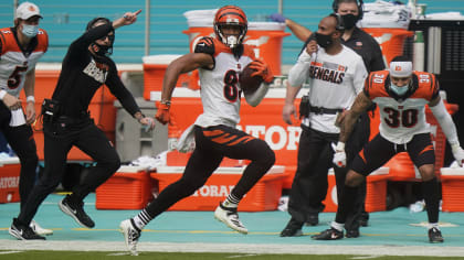 Tyler Boyd evaluated for concussion after catch vs. Baltimore