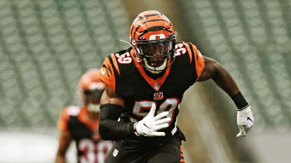 Cincinnati Bengals linebacker Akeem Davis-Gaither (59) in action