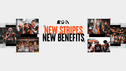 Cincinnati Bengals - #NewStripes. New Benefits. Visit Bengals.com