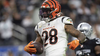 Saturday January 15, 2022: Cincinnati Bengals running back Joe