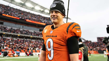 Bengals QB Joe Burrow says he's on track to play in Sunday's