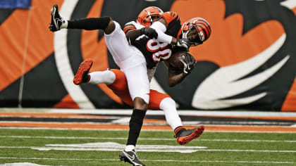 Cincinnati Bengals quarterback Joe Burrow throws for 234 yards in the first  half against the Cleveland Browns.