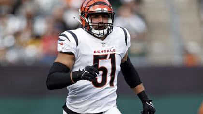 Cincinnati Bengals linebacker Markus Bailey (51) stands during