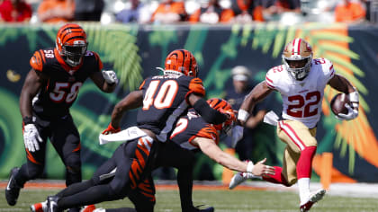 Pregame Snaps From 49ers at Bengals 