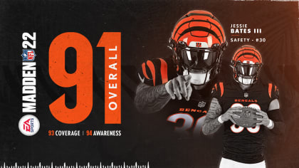 Jessie Bates III; Joe Mixon Lead The Bengals Madden NFL 22 Ratings