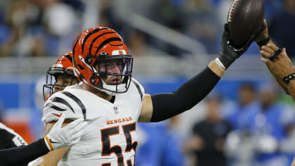 Bengals LB Logan Wilson 'trending the right way' ahead of matchup