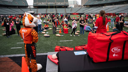 Philadelphia Mascots Learn Hand-Only CPR 