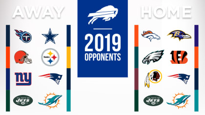 2019 Bills Schedule  WETM 